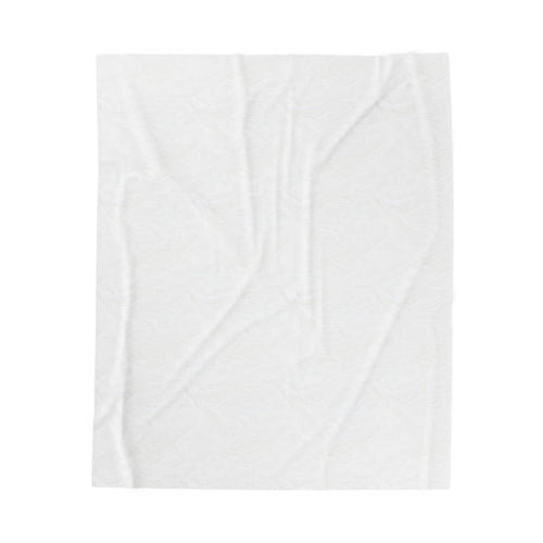 Kiss Print Velveteen Plush Blanket — Soft Red Lip Pattern Throw for Valentine’s Day