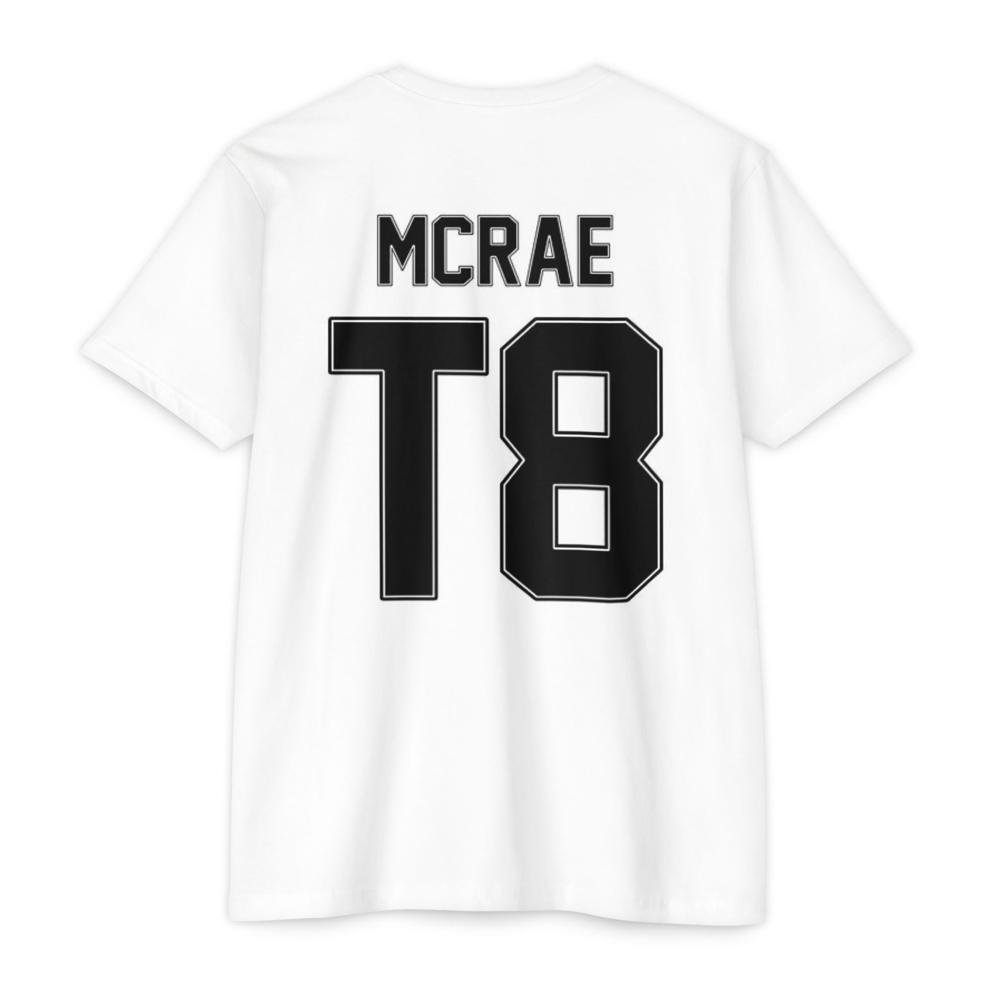 McRae 78 Jersey T-Shirt — Personalized Sports Number Tee